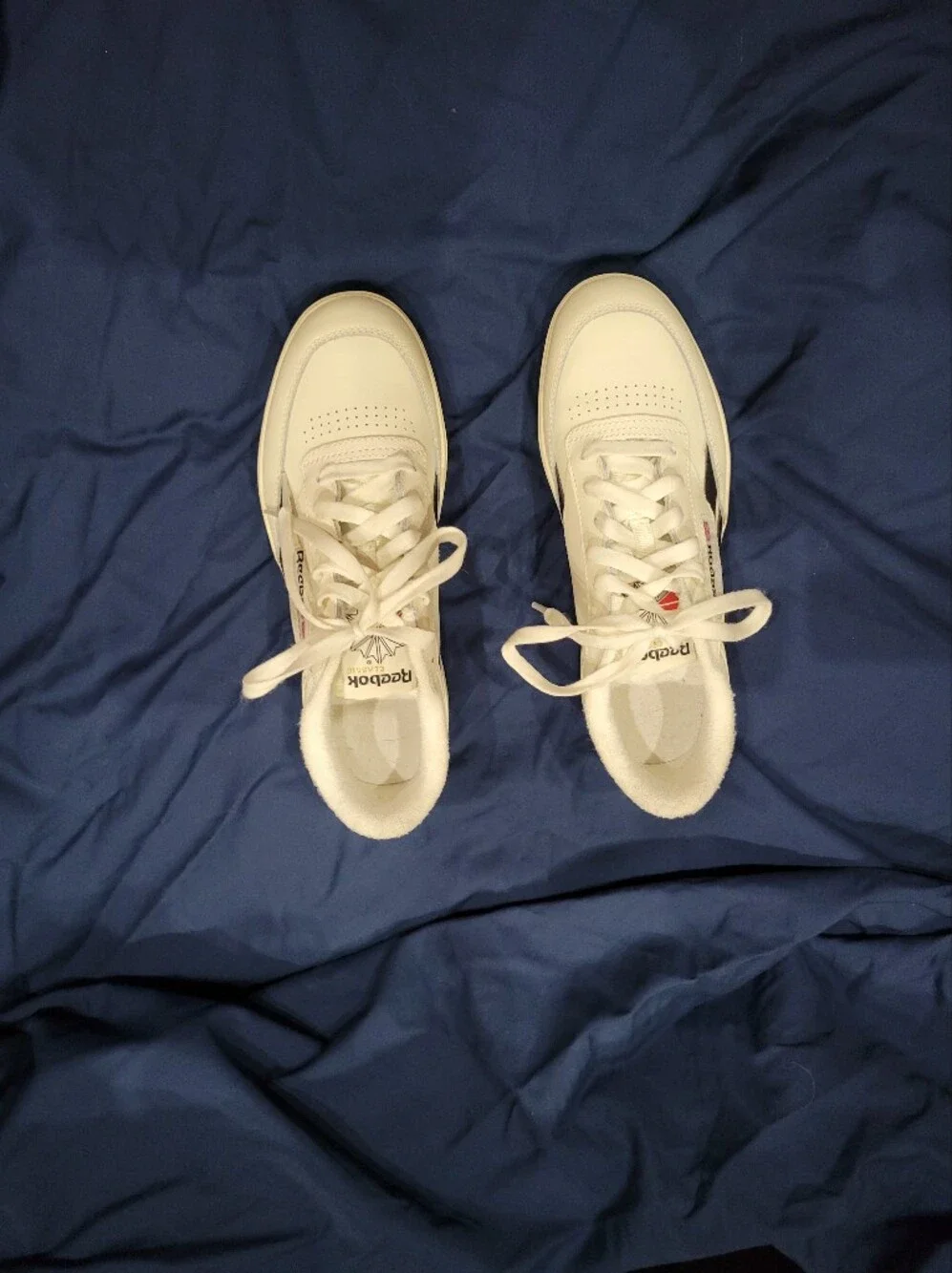Reebok Women's Classic White Leather Sneakers